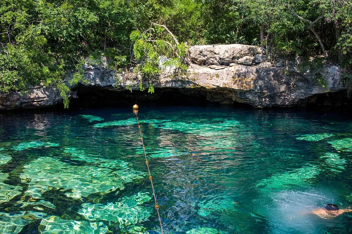 Find this cenote near Cancuns